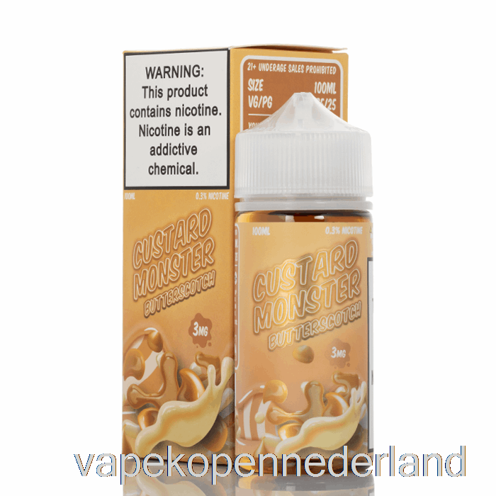 Vape Nederland Butterscotch - Vlamonster - 100ml 3mg